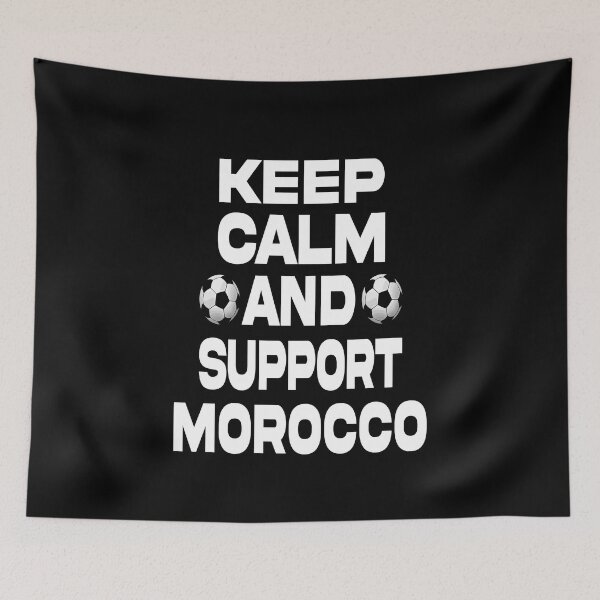 Item preview, keep calm and support france  Morocco designed and sold by Ach B.
