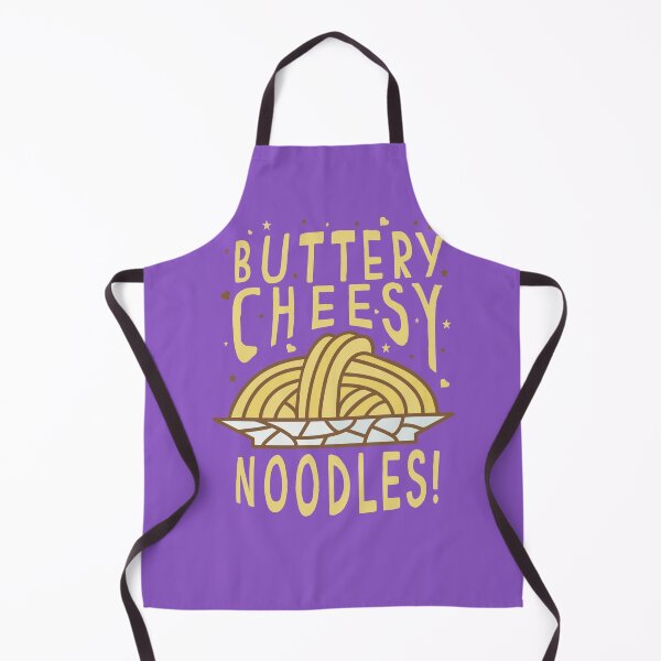 Item preview, Buttery Cheesy Noodles - Funny Cute Pasta lover Design designed and sold by Dorkification.