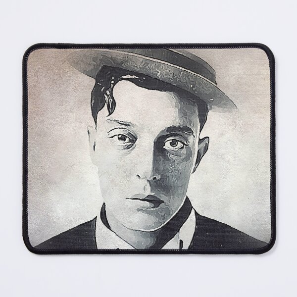Item preview, Buster Keaton Art - oil paint - D54 designed and sold by DecoVintage.