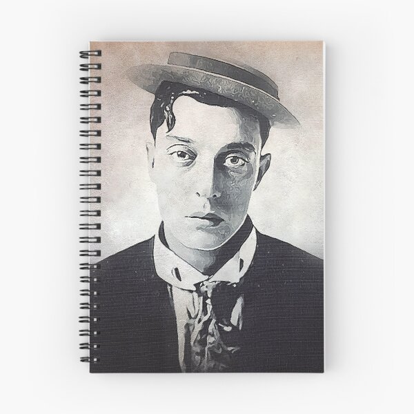 Item preview, Buster Keaton Art - oil paint - D54 designed and sold by DecoVintage.