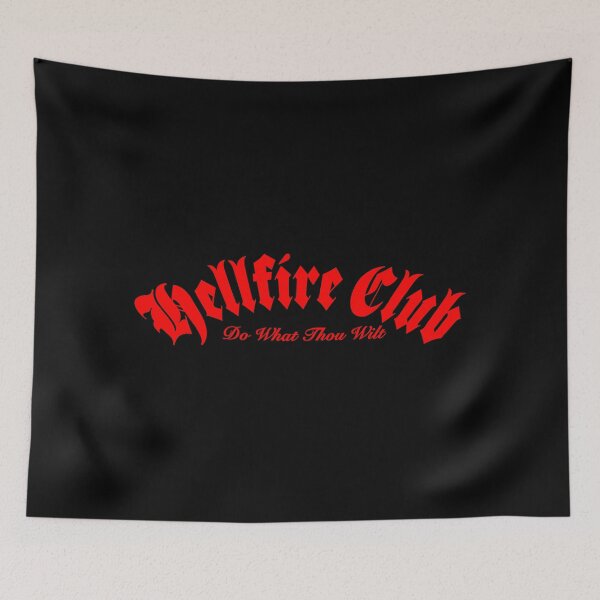 Item preview, HELLFIRE CLUB. DO WHAT THOU WILT. RED. designed and sold by 5hertz.
