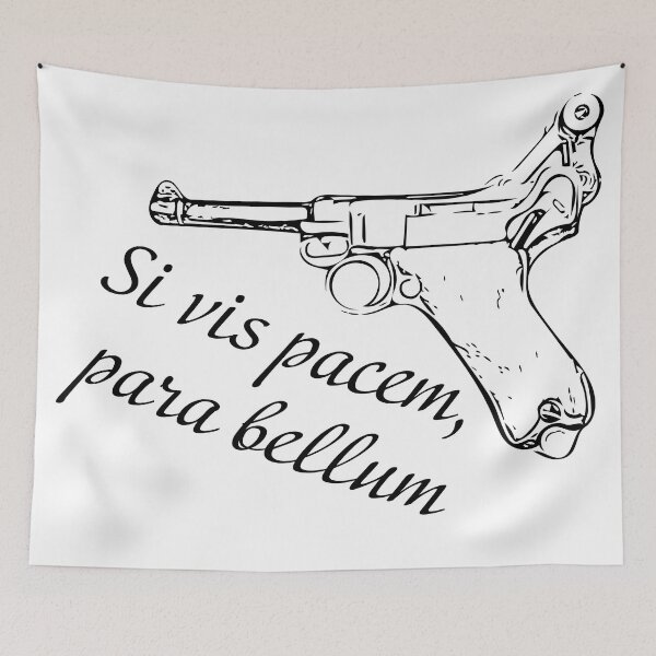 Item preview, Luger P-08, Si vis pacem, para bellum designed and sold by Francesko221.