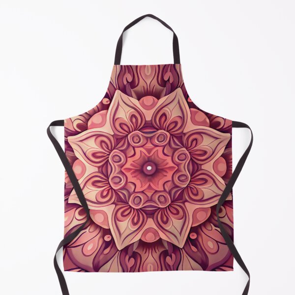 Aperçu de l'œuvre Beautiful Pink Flower Pattern Design Digital Painting créée et vendue par CodeAndColors.
