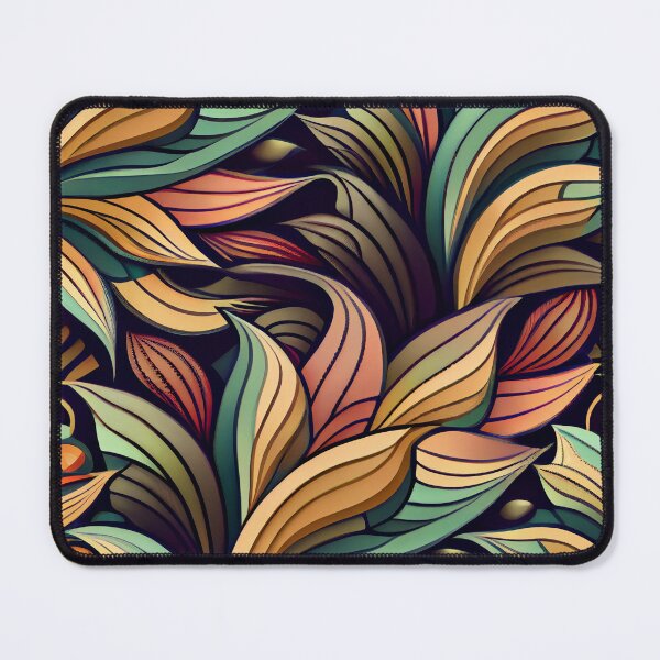 Artikelvorschau, Modern Elegant Fern Floral Pattern Design Digital Painting entworfen und verkauft von CodeAndColors.
