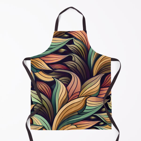 Aperçu de l'œuvre Modern Elegant Fern Floral Pattern Design Digital Painting créée et vendue par CodeAndColors.