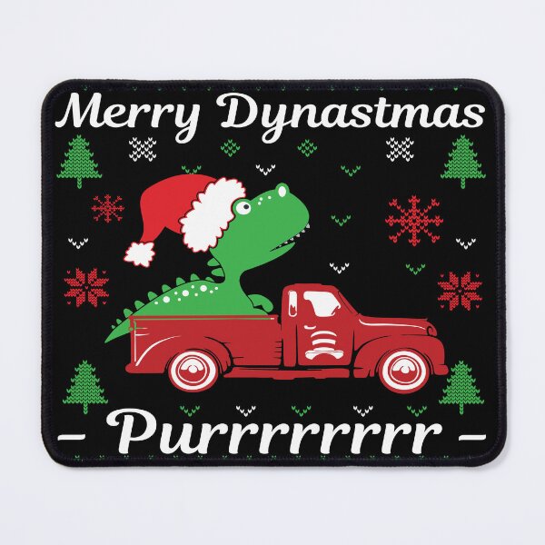 Item preview, Merry Dynastmas T-Rex Ugly Christmas Sweather designed and sold by RepublicOfFire.