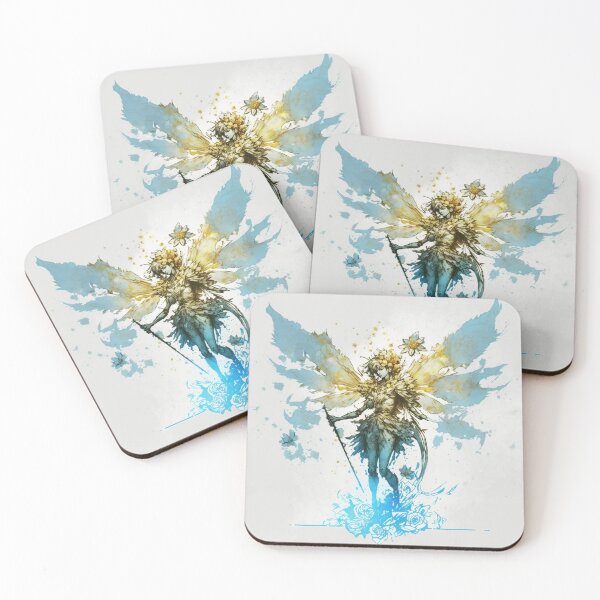 Item preview, Winged Flower Pixie with sword and daisy designed and sold by TheDigitalAnvil.