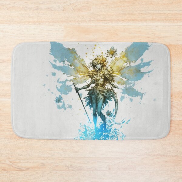 Item preview, Winged Flower Pixie with sword and daisy designed and sold by TheDigitalAnvil.