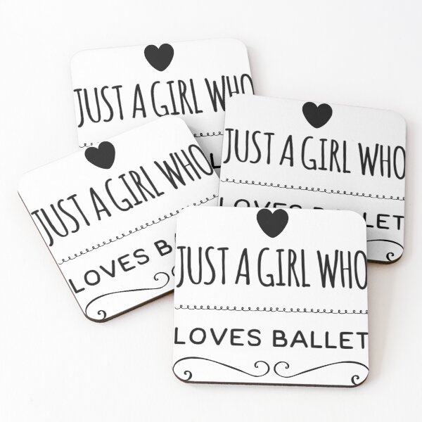 Item preview, Just a girl who loves ballet designed and sold by The  Lifers.