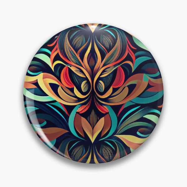 Artikelvorschau, Bright Fancy Colorful Modern Design Digital Painting entworfen und verkauft von CodeAndColors.