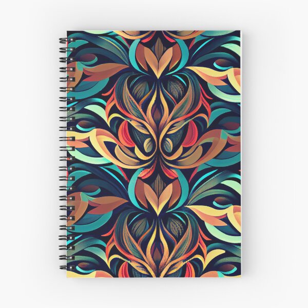Item preview, Bright Fancy Colorful Modern Design Digital Painting designed and sold by CodeAndColors.