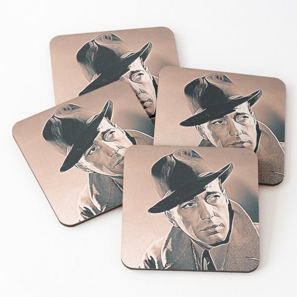 Item preview, Humphrey Bogart Art - vintage painting - D55 designed and sold by DecoVintage.