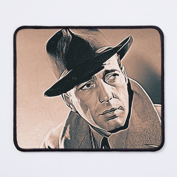 Item preview, Humphrey Bogart Art - vintage painting - D55 designed and sold by DecoVintage.