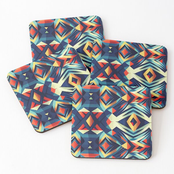 Item preview, Modern Warm Winter Aesthetic Pattern Print Digital Painting designed and sold by CodeAndColors.
