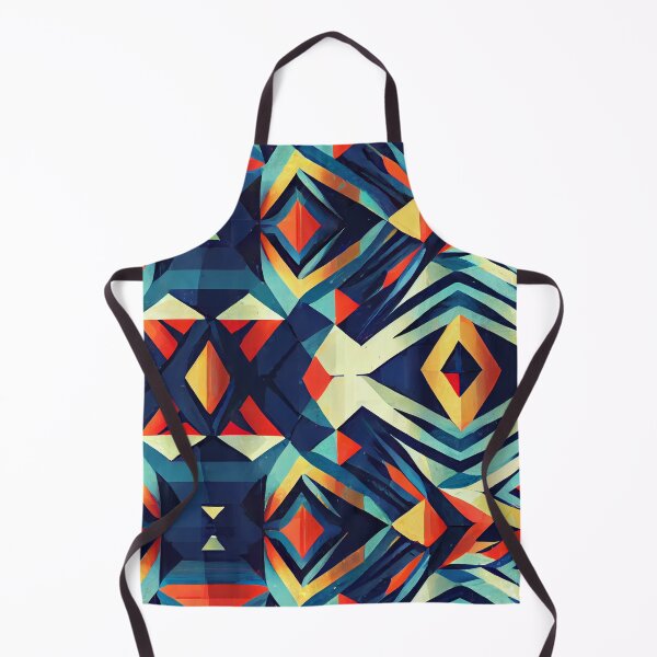 Aperçu de l'œuvre Modern Warm Winter Aesthetic Pattern Print Digital Painting créée et vendue par CodeAndColors.