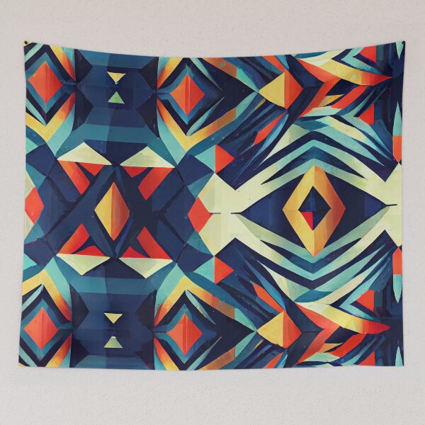 Artikelvorschau, Modern Warm Winter Aesthetic Pattern Print Digital Painting entworfen und verkauft von CodeAndColors.