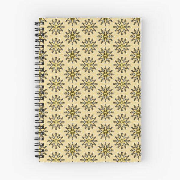 Item preview, Rustic yellow six petal floral designed and sold by debutpagesart.