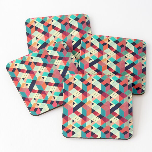 Item preview, Modern Fine Abstract Colorful Pattern Digital Painting designed and sold by CodeAndColors.