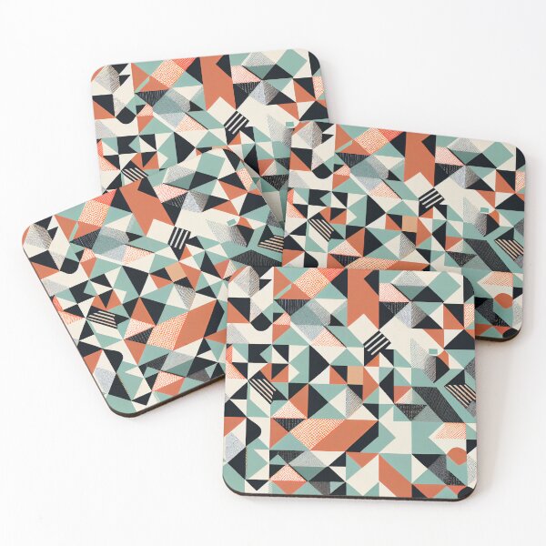 Artikelvorschau, Modern Fine Mute Abstract Pattern Print Digital Painting entworfen und verkauft von CodeAndColors.