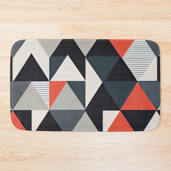 Artikelvorschau, Modern Abstract Geometric Pattern Mute Digital Painting entworfen und verkauft von CodeAndColors.