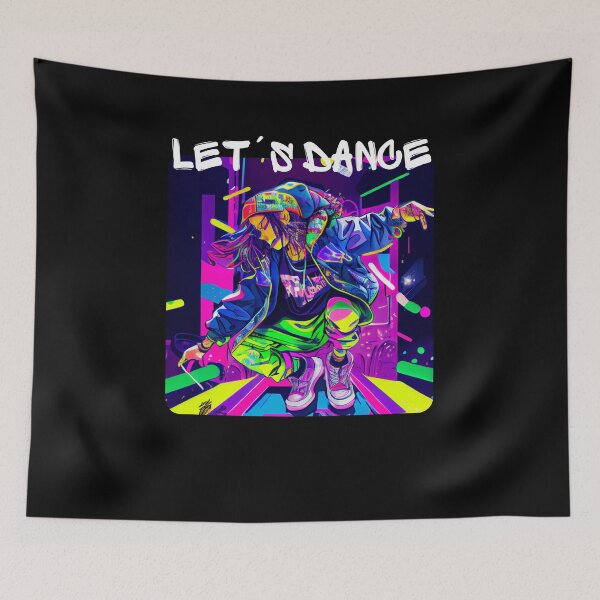 Item preview, Woman In Graffiti Look Dancing In Disco 3 designed and sold by PD-Store.