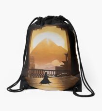 goldener Sand Rucksackbeutel