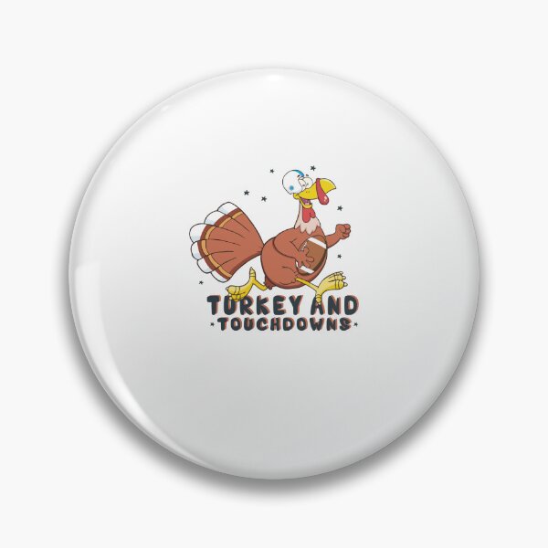 Item preview, Funny Turkey and Touchdowns Quote Thanksgiving Cool Football  designed and sold by Aimyashoppy.