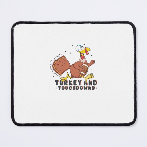 Item preview, Funny Turkey and Touchdowns Quote Thanksgiving Cool Football designed and sold by Aimyashoppy.