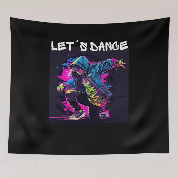 Item preview, Woman In Graffiti Look Dancing In Disco 4 designed and sold by PD-Store.