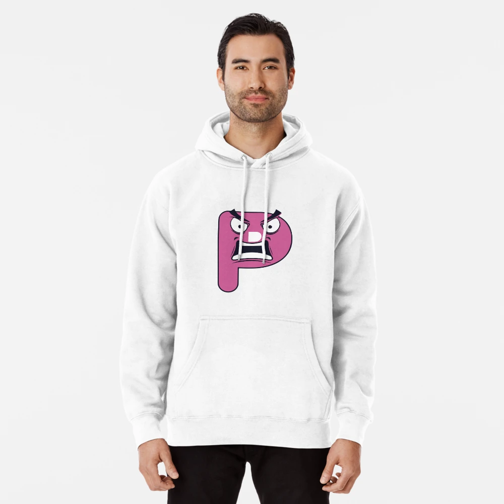  Alphabet Lore Letter A Angry cute Anime Pullover