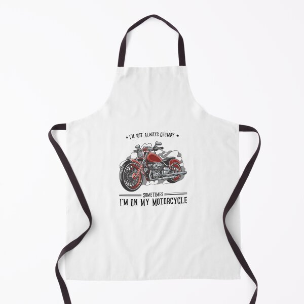 Item preview, I'm Not Always Grumpy, Sometimes I'm On My Motorcycle  designed and sold by Aimyashoppy.