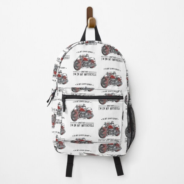 Item preview, I'm Not Always Grumpy, Sometimes I'm On My Motorcycle  designed and sold by Aimyashoppy.