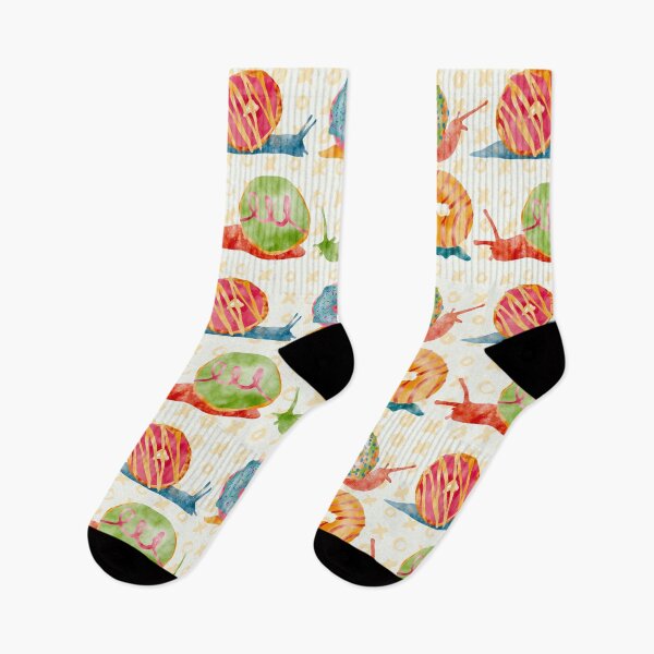 Item preview, Tropical Donut Snails Watercolor  designed and sold by Valerie Englehart.
