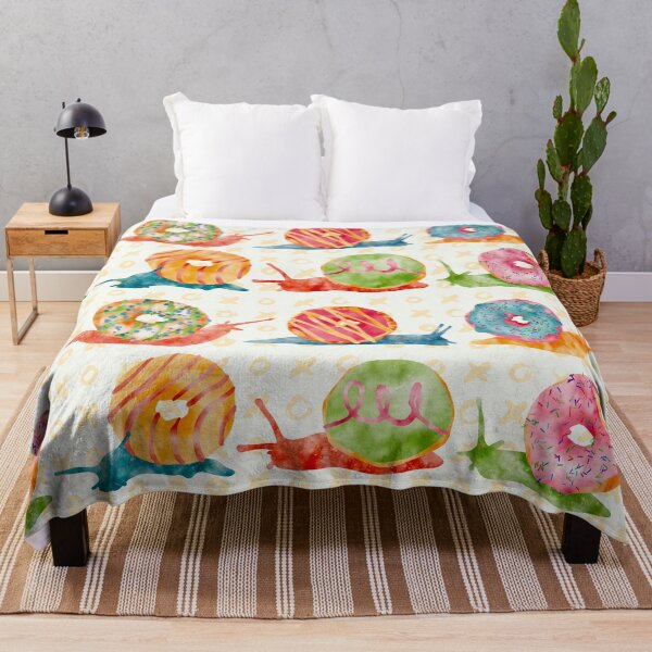 Item preview, Tropical Donut Snails Watercolor designed and sold by Valerie Englehart.