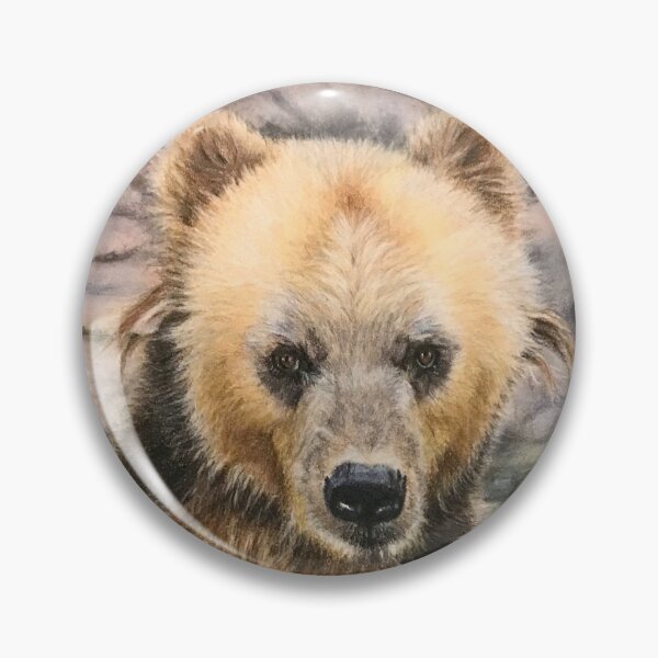 Item preview, Grizzly bear in the river | wild animal designed and sold by NathBros.