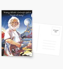 Jerry Garcia - Berührung von Grau Postkarten