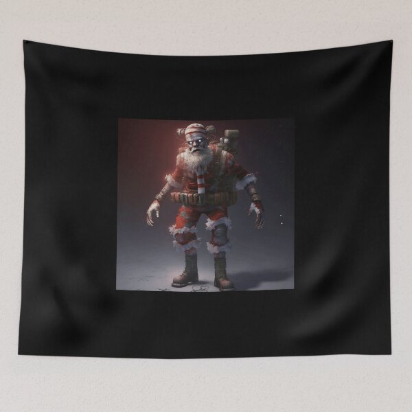 Item preview, Evil Zombie Santa Claus #2 designed and sold by Unicorn Trainwreck.