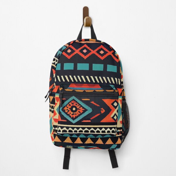 Item preview, Vintage Colorful Tribal Aesthetic Winter Pattern Design Digital Painting designed and sold by CodeAndColors.