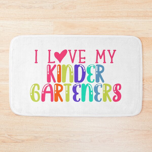 Item preview, I love my kinder showing love for student inkindergarden  designed and sold by schoolarts.