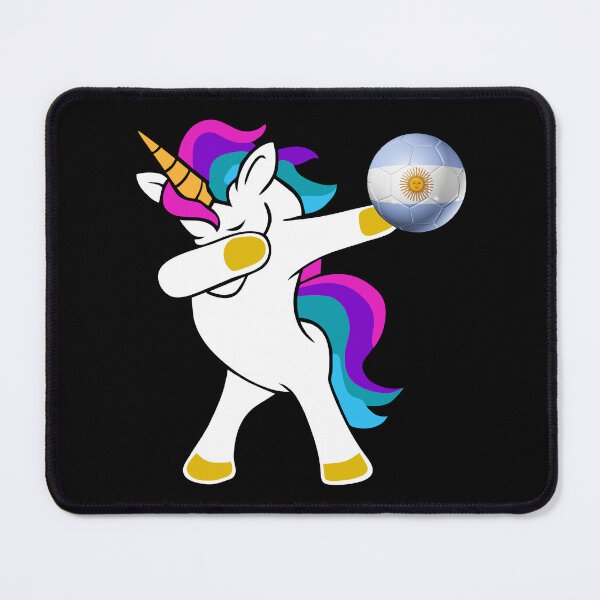 Item preview, Dabbing Unicorn - Argentina Soccer designed and sold by Georgy09.
