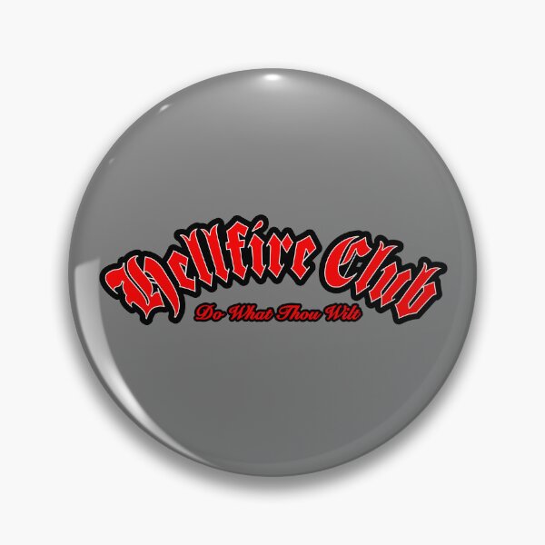 Item preview, HELLFIRE CLUB. DO WHAT THOU WILT. RED/WHT/BLK. designed and sold by 5hertz.