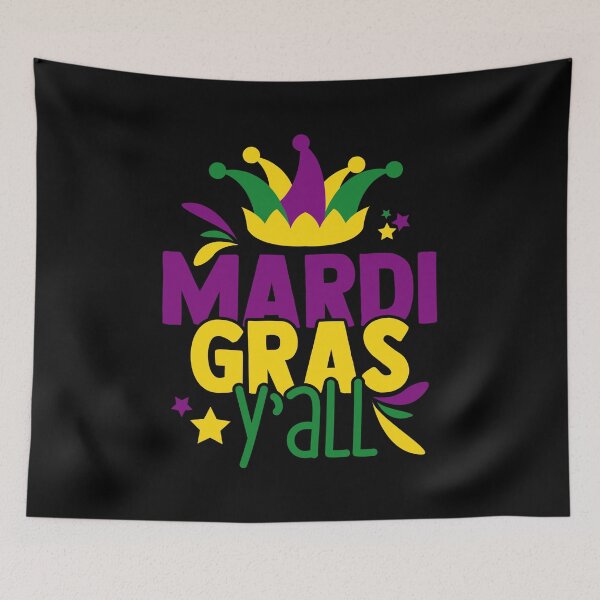 Item preview, Mardi gras yall designed and sold by pnkpopcorn.