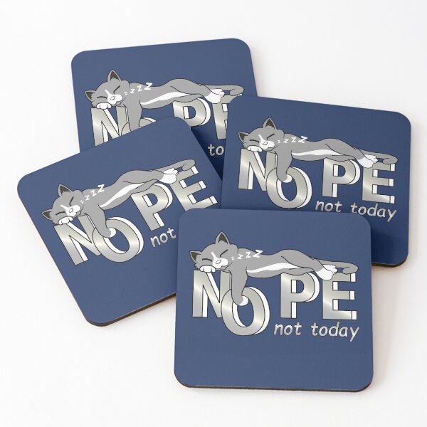 Item preview,  Cat, funny saying nope not today, chilled cat for cat lovers cat lovers designed and sold by ChrUzDesigner.