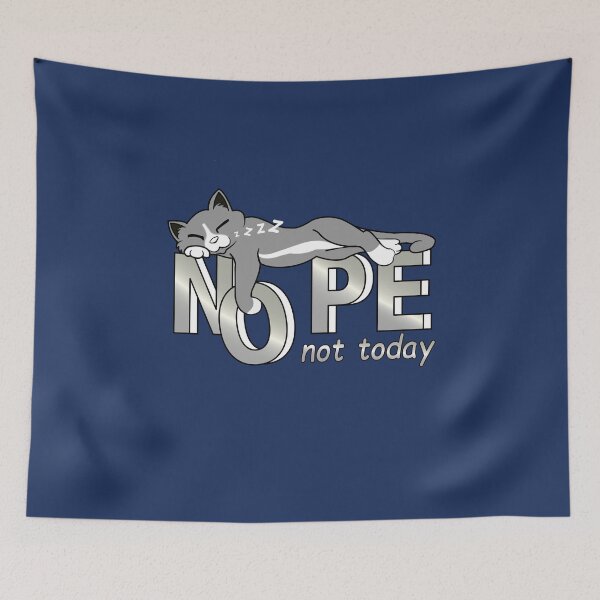 Item preview,  Cat, funny saying nope not today, chilled cat for cat lovers cat lovers designed and sold by ChrUzDesigner.