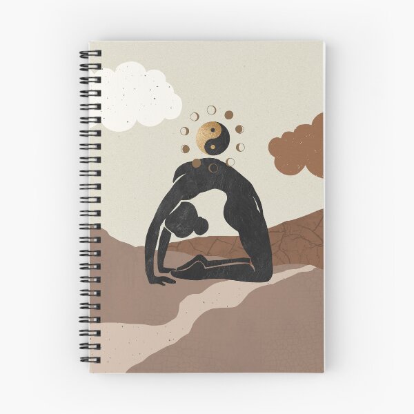 Item preview, Yoga Pose Art with Yinyang designed and sold by SpaceBabe.