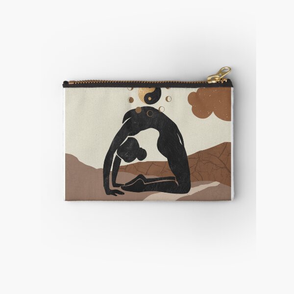 Item preview, Yoga Pose Art with Yinyang designed and sold by SpaceBabe.
