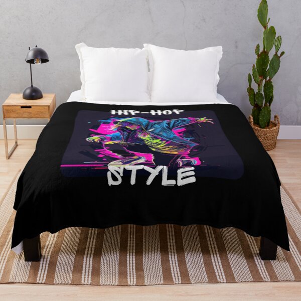 Item preview, Woman In Graffiti Look Dancing Hip Hop In Disco designed and sold by PD-Store.