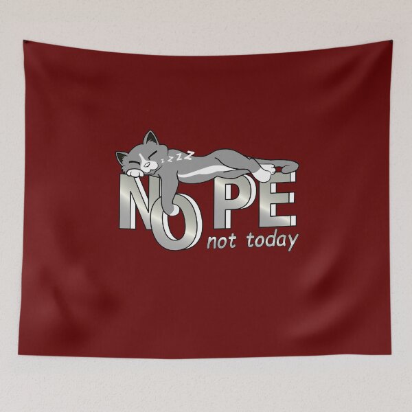 Item preview,  Cat, funny saying nope not today, chilled cat for cat lovers cat lovers designed and sold by ChrUzDesigner.