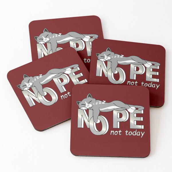 Item preview,  Cat, funny saying nope not today, chilled cat for cat lovers cat lovers designed and sold by ChrUzDesigner.