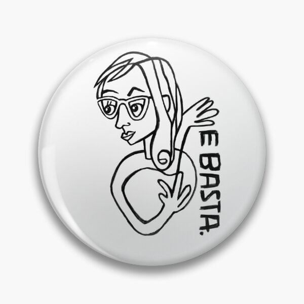 Item preview, Italian Woman, Italian Expression, E Basta designed and sold by badlydrawnbabe.